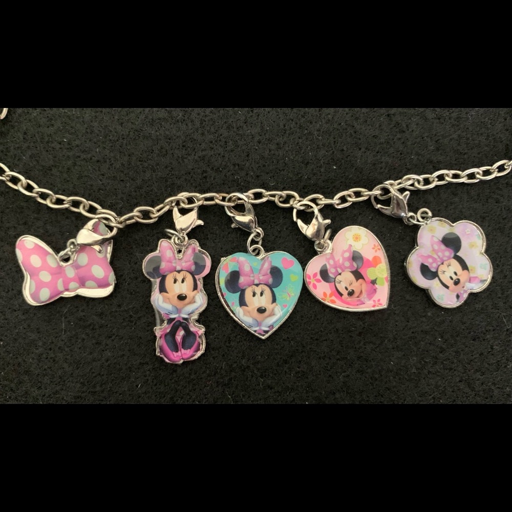 Disney Minnie Mouse Charm Necklace